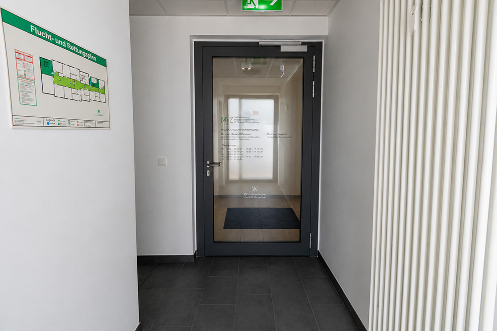 Eingang zur Neurologie im 2. OG MVZ.Goslar Neurologie Eingang 2OG